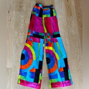 Bruce Glen High-Waisted Palazzo Pant Size: 24